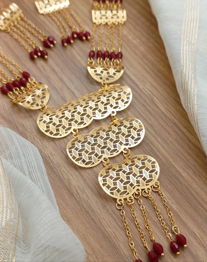 Elegant Turkish-Inspired Necklace Set