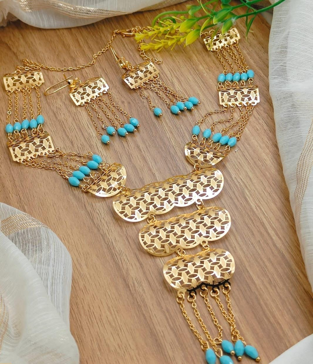 Elegant Turkish-Inspired Necklace Set