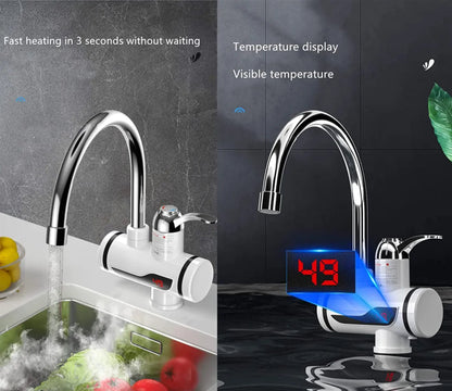 Hot Water Tap Instant Heating Electric Water Heater Faucet, instant electric water heater tap,