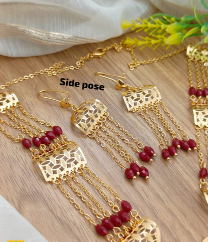 Elegant Turkish-Inspired Necklace Set