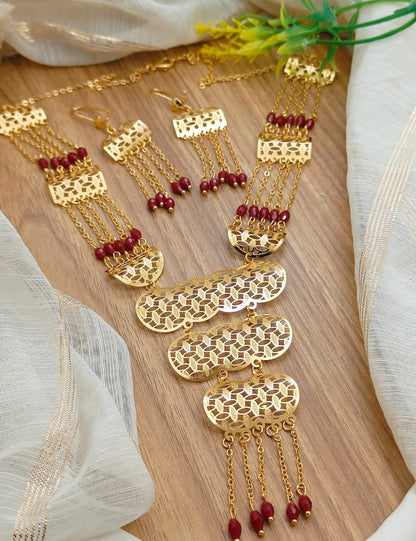 Elegant Turkish-Inspired Necklace Set