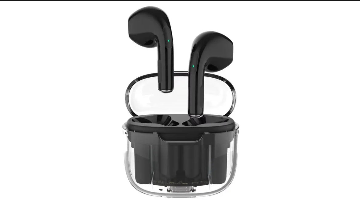 AT12 Plus earbuds wireless headphone Transparent airbuds