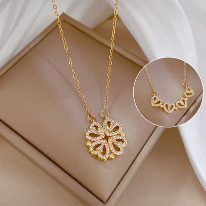 Creative Trendy Elegant Heart Pendant Necklace Decorative Accessories For Holiday .