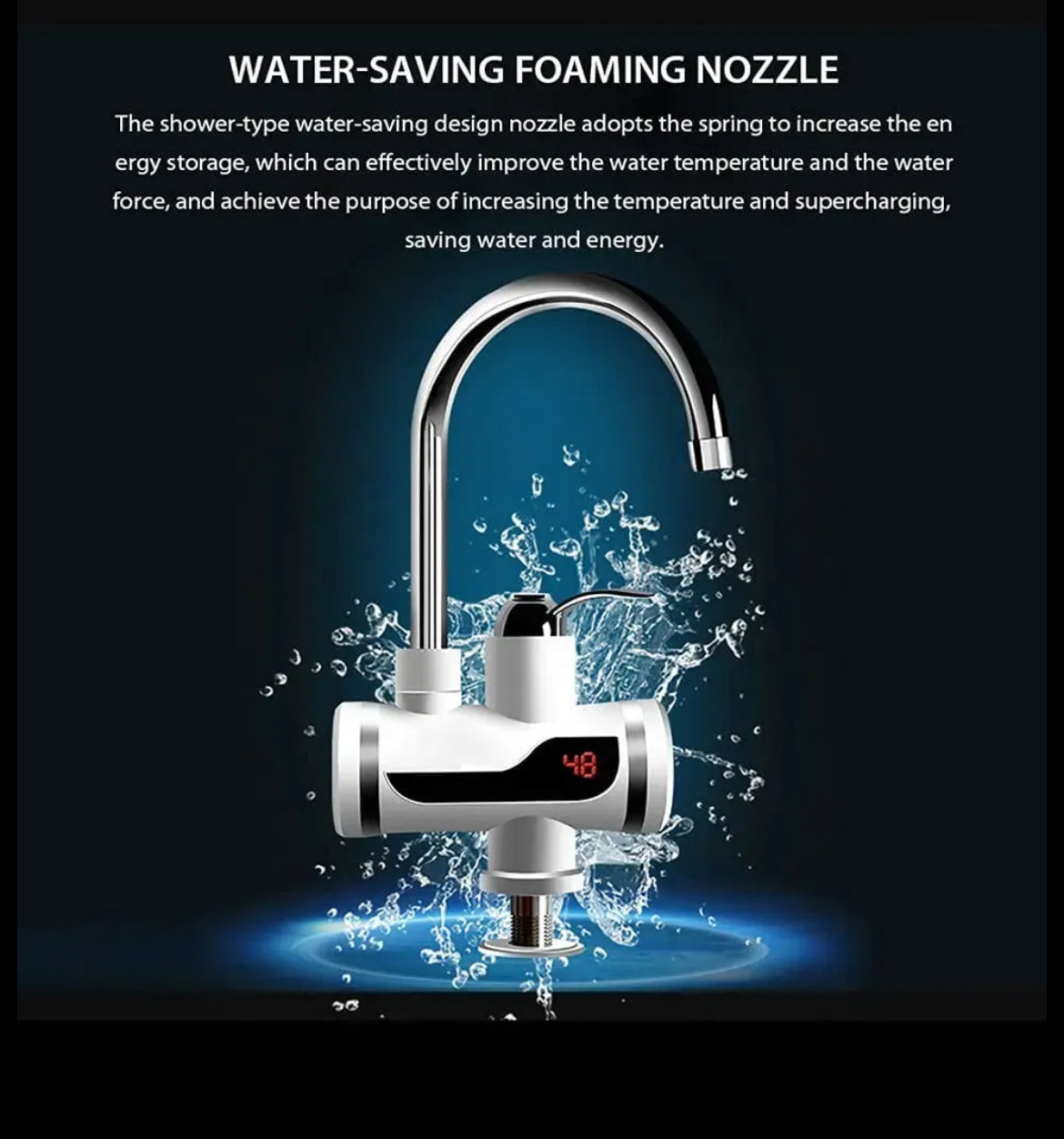 Hot Water Tap Instant Heating Electric Water Heater Faucet, instant electric water heater tap,